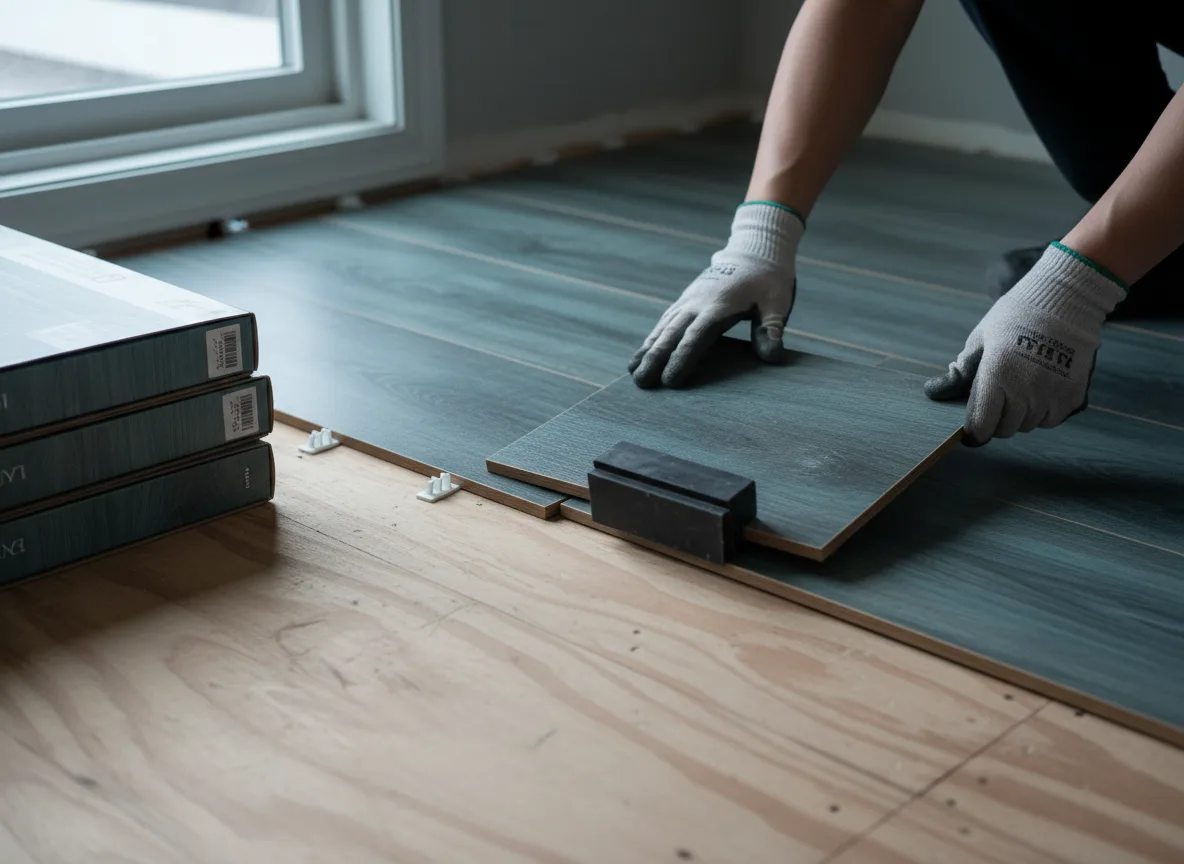 Luxury Vinyl Plank Installation company in Naponee, NE